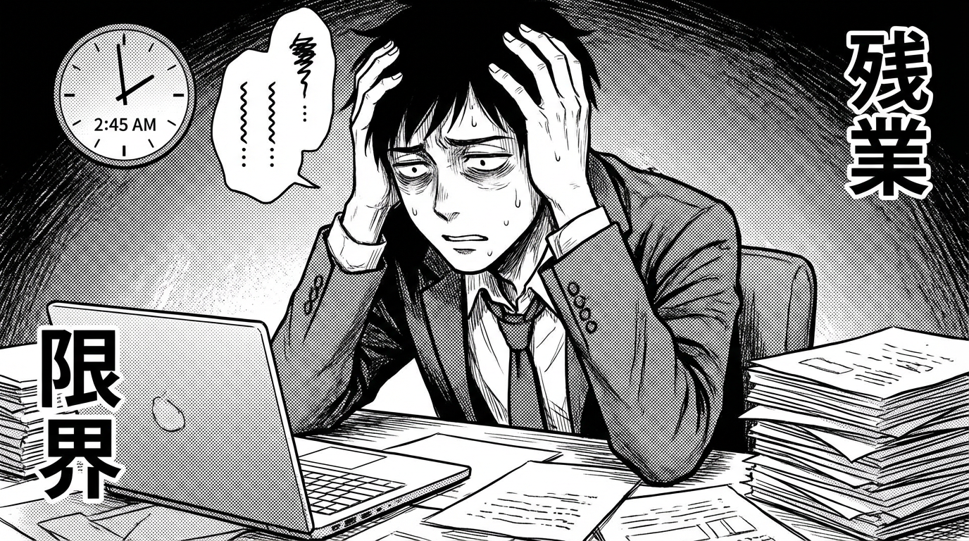 悩むサラリーマン